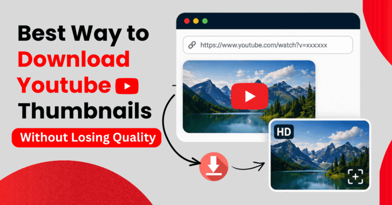 Download YouTube thumbnails in HD quality without losing resolution using a simple online method