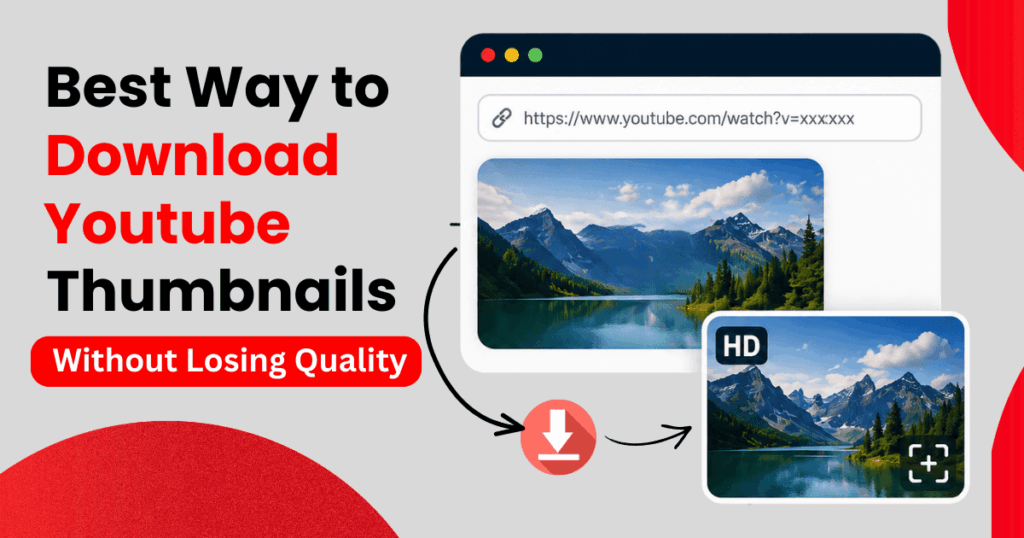 Download YouTube thumbnails in HD quality without losing resolution using a simple online method
