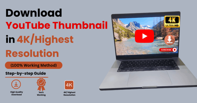 Free YouTube thumbnail downloader to download HD and 4K thumbnails in highest resolution instantly