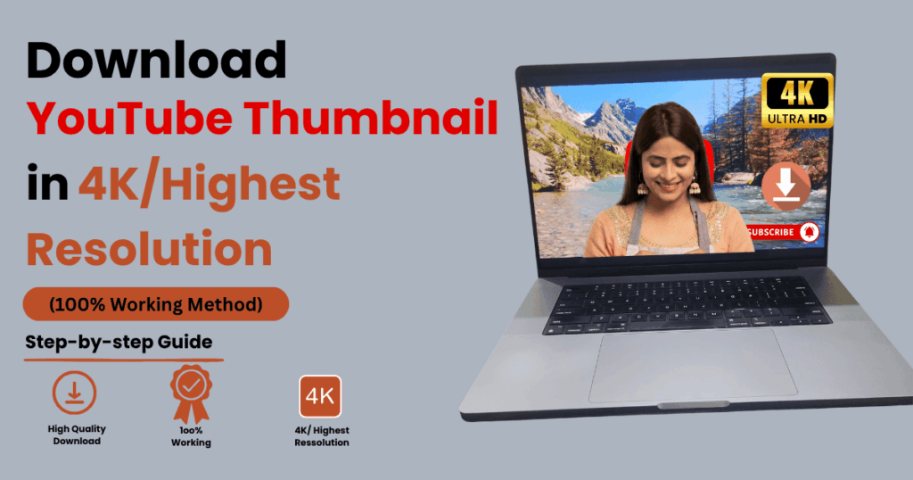 Free YouTube thumbnail downloader to download HD and 4K thumbnails in highest resolution instantly